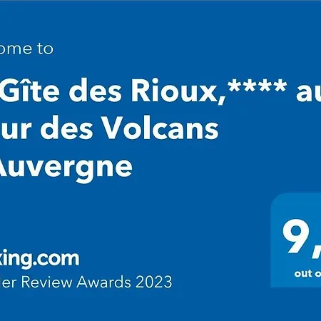 Appartamento Le Des Rioux,**** Au Coeur Des Volcans D'auvergne